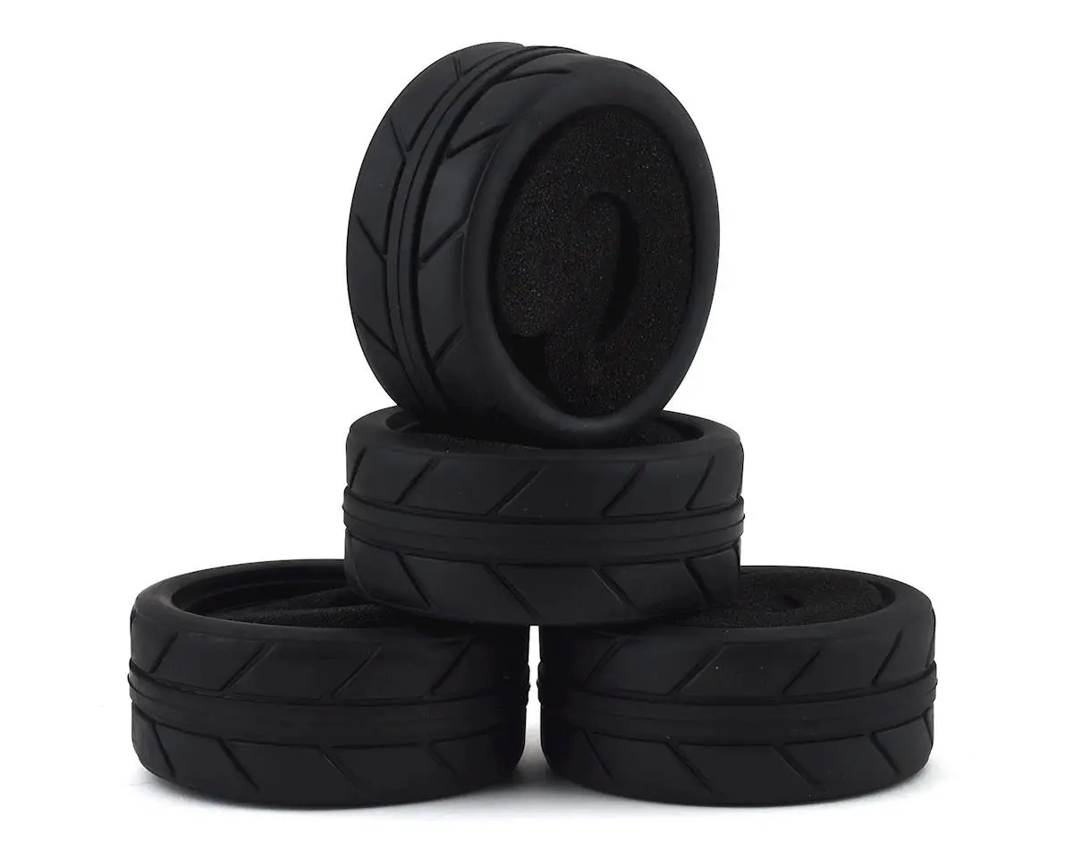 Firebrand Rc Autobahn Rt On-Road Racing Rubber Tires W/Foams (4) Fbr1tirauto41 1
