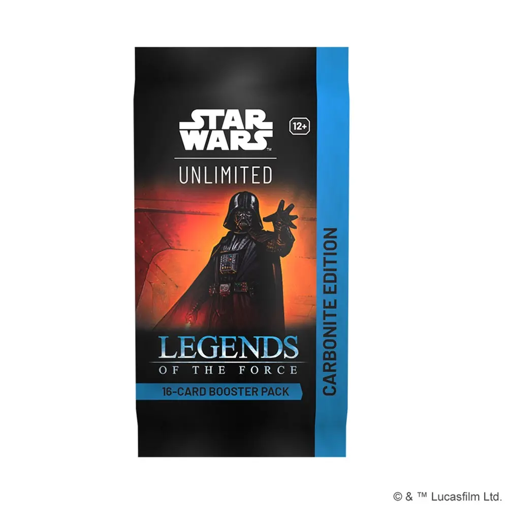 Star Wars: Unlimited - Legends Of The Force Carbonite Booster Pack 1