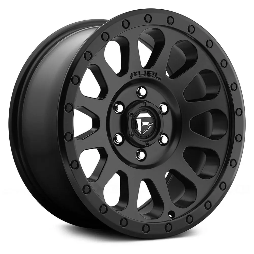 Fuel 1Pc D579 Vector Matt Black 16X8 4X4 1
