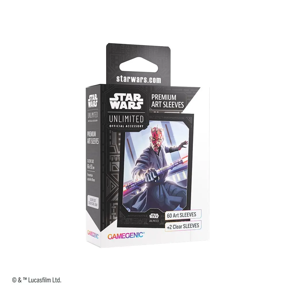Star Wars: Unlimited Premium Art Sleeves - Darth Maul 1