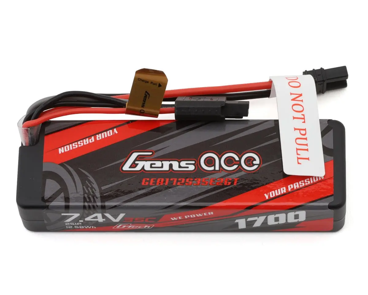 Gens Ace G-Tech Smart 2S Hardcase Lipo Battery 35C (7.4V/1700Mah) Gea172s35e2gt 1