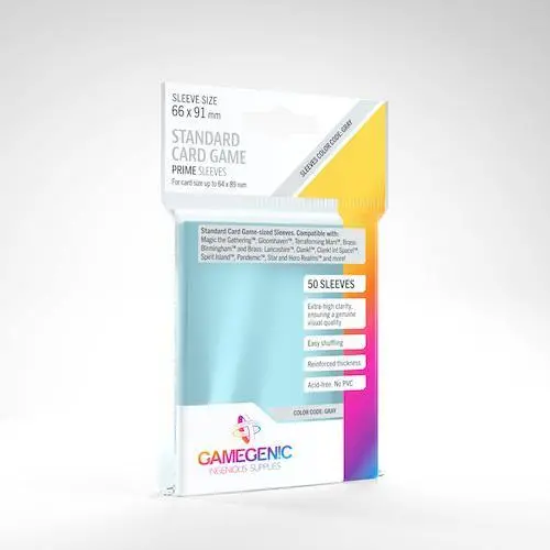 Prime Standard Card Game Sleeves 66 X 91 Mm 1