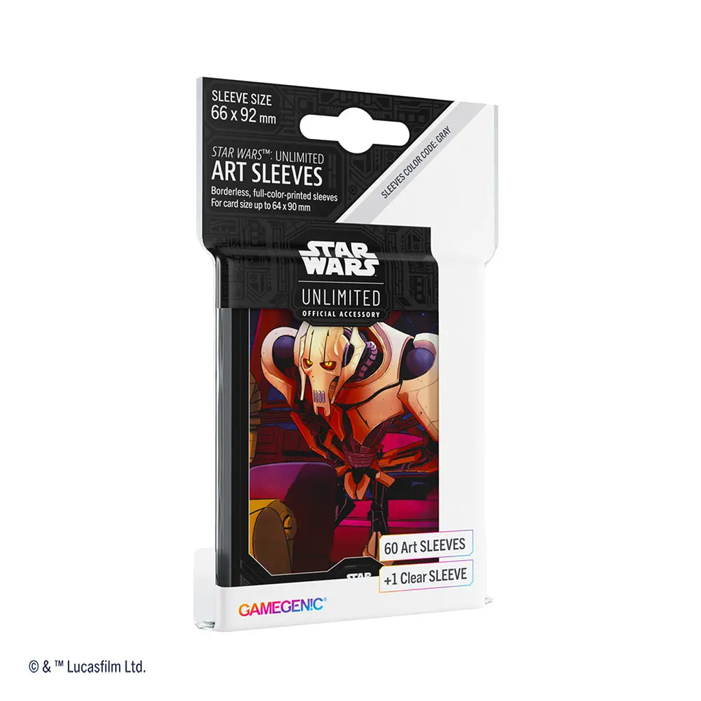 Star Wars Unlimited Art Sleeves General Grievous 1