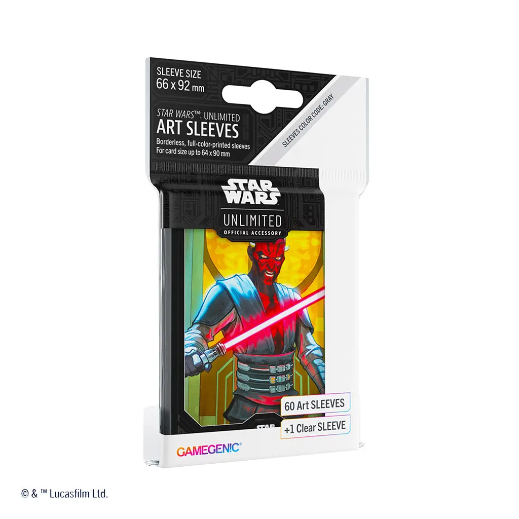 Star Wars Unlimited Art Sleeves Darth Maul 1
