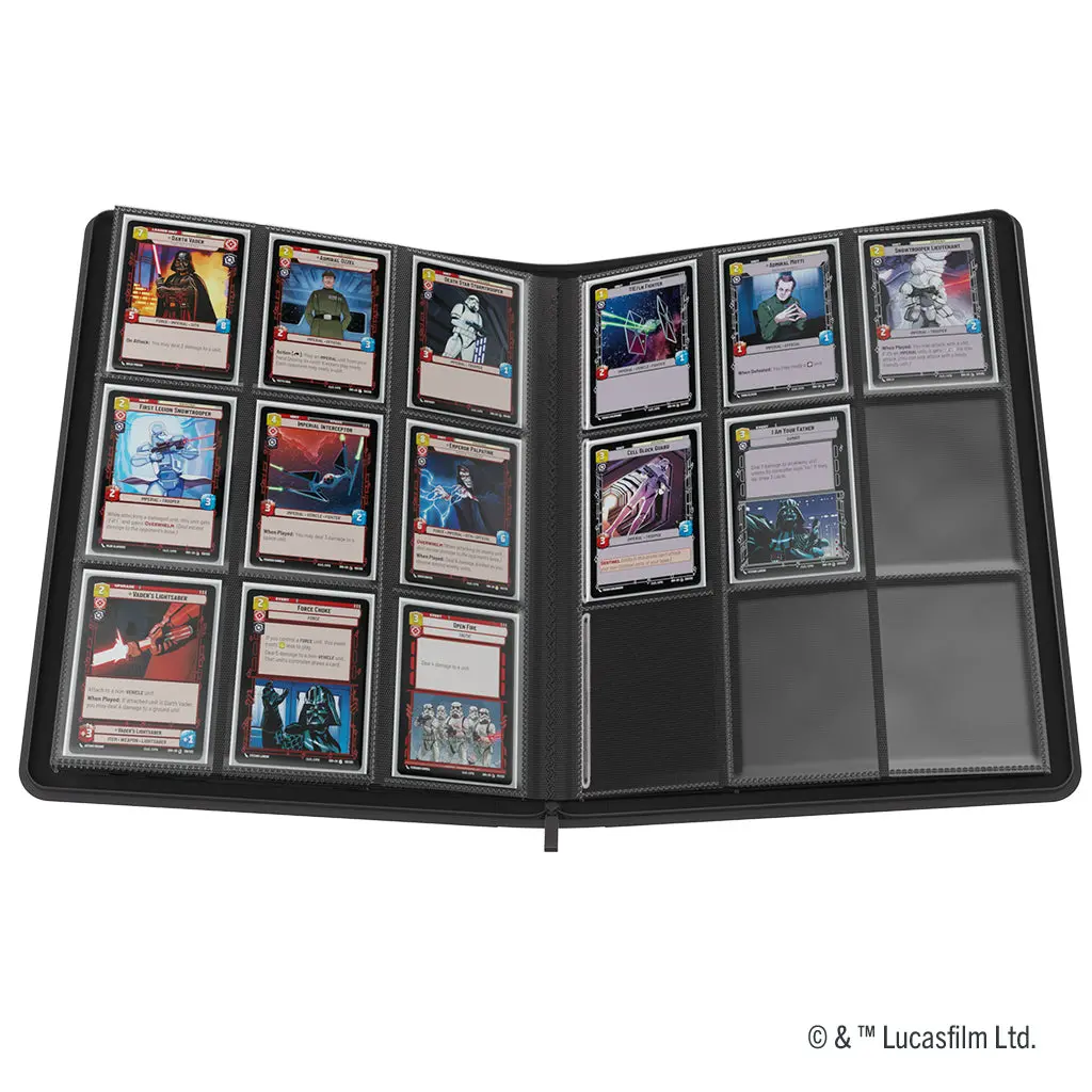 Star Wars: Unlimited Zip-Up Album 18 Pocket - Black 1