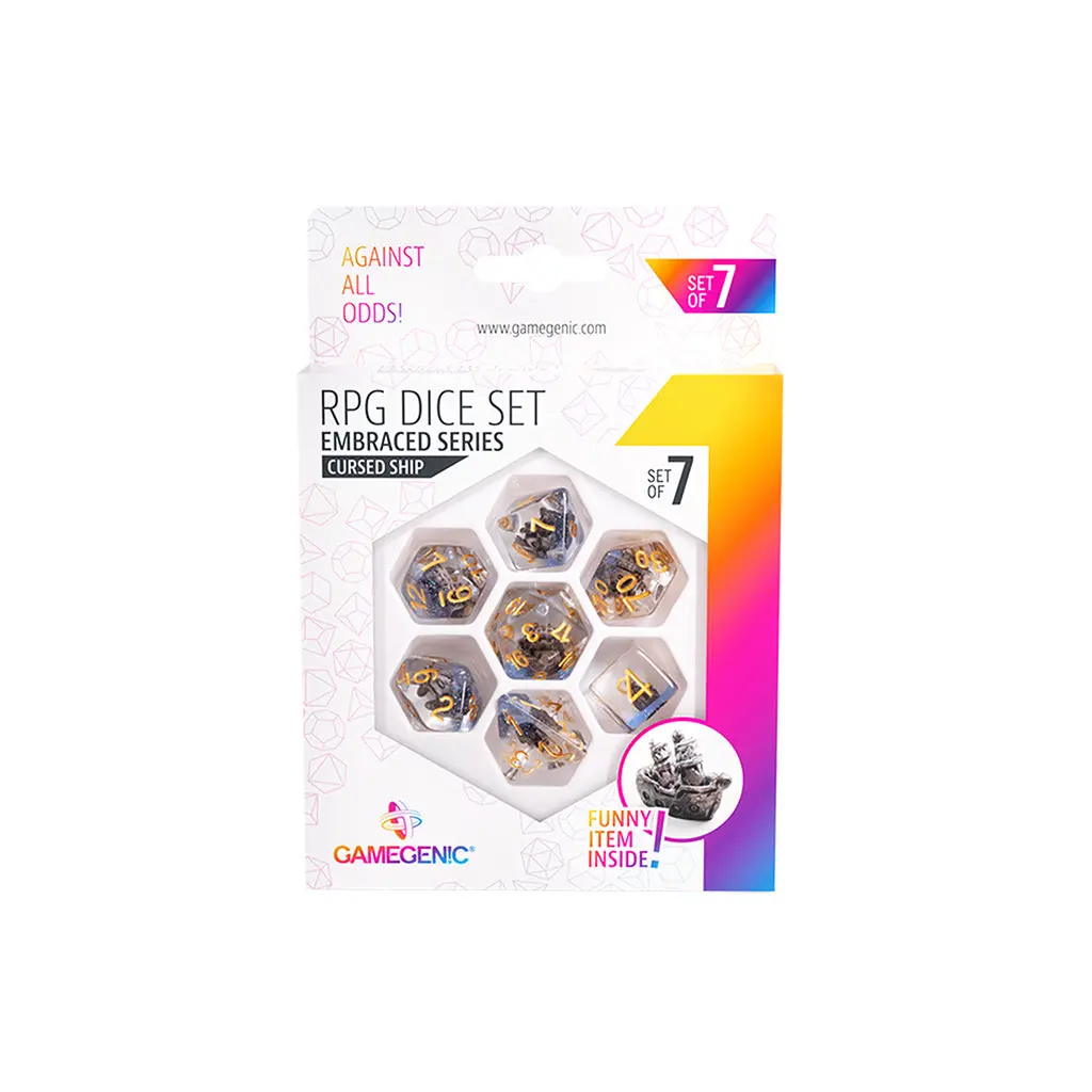 Embraced Series - Rpg Dice Set (7Pcs) 1