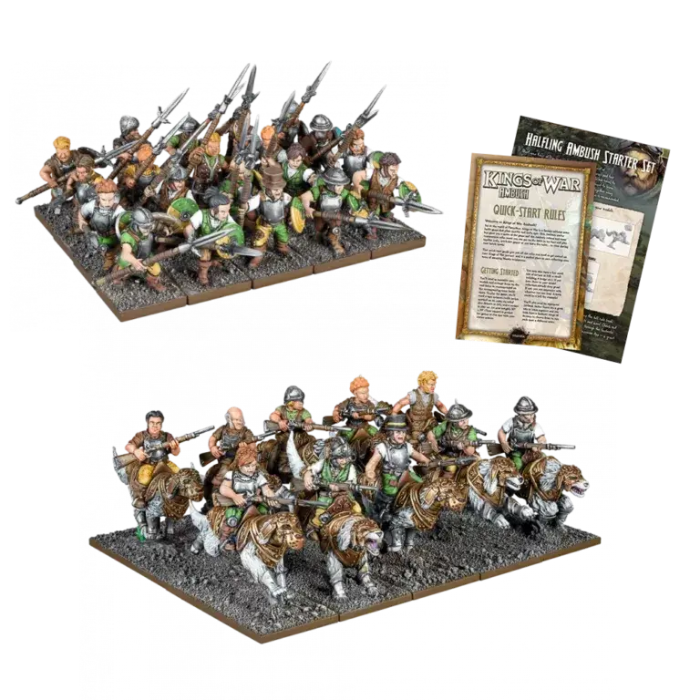 Kings Of War Halfling Ambush Starter Set Mgkwhf103 1