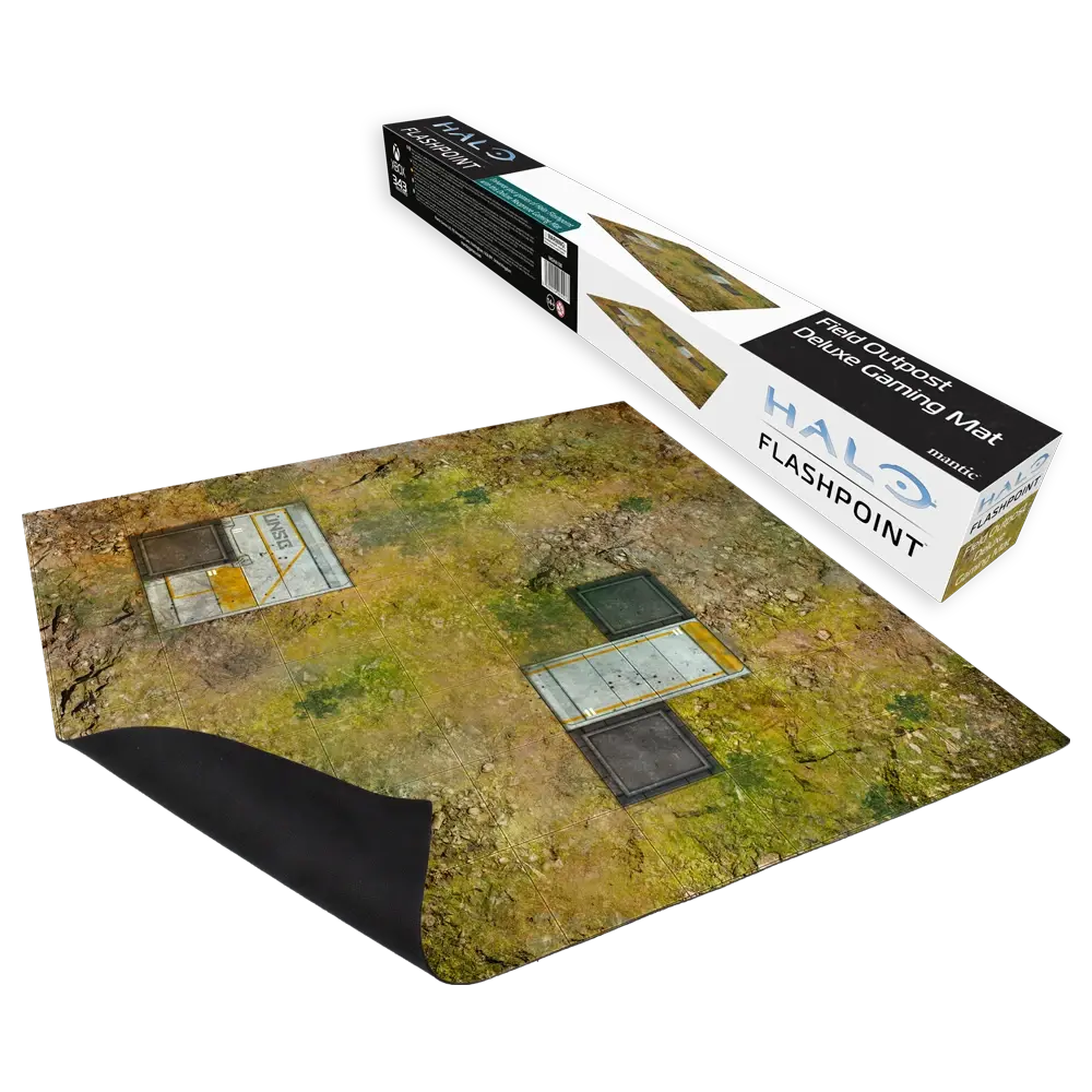 Halo: Flashpoint - Field Outpost Deluxe Gaming Mat 1