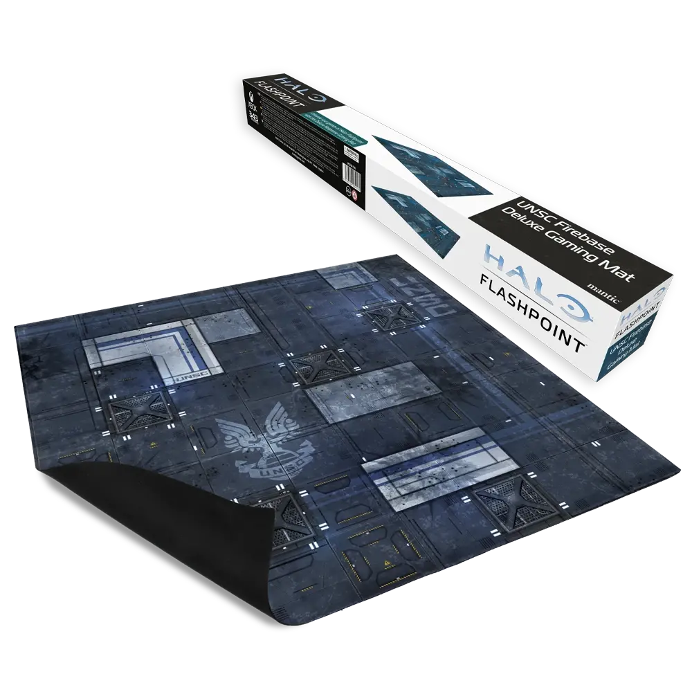 Halo: Flashpoint - Unsc Firebase Deluxe Gaming Mat 1