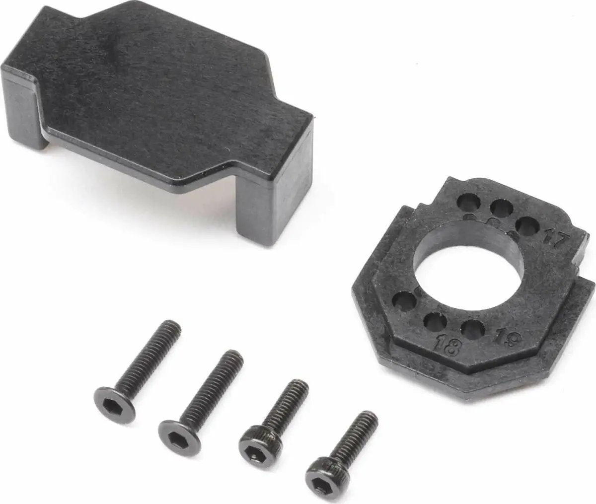 Losi Servo & Motor Plate (17-19T) Set: Nascar Los-1932 1