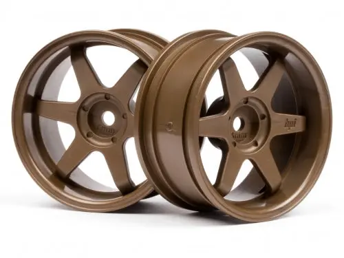Hpi Te37 Wheel 26Mm Bronze 6Mm Offset/Fits 26Mm Tire 3848 1