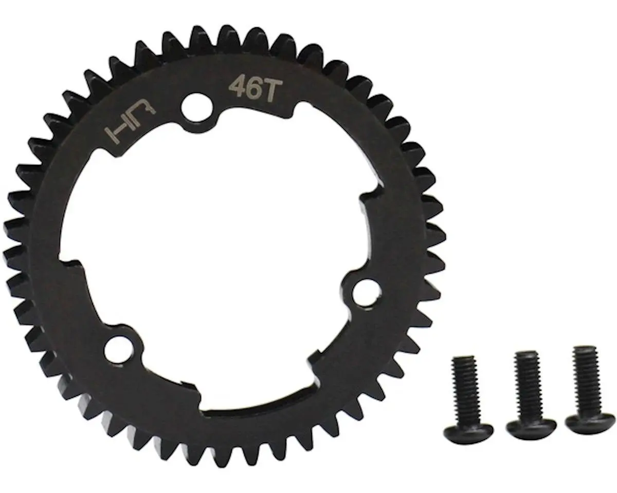 Hot Racing Steel Mod 1 Steel Spur Gear For Traxxas E Revo 2.0/X-Maxx/Xo-1 (46T) Hraervt46m01 1