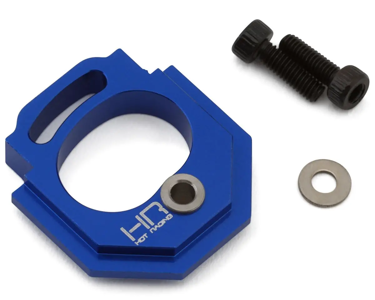 Hot Racing Arrma Grom Aluminum Adjustable Motor Mount (Blue) (16-30T) Hragrm18a06 1