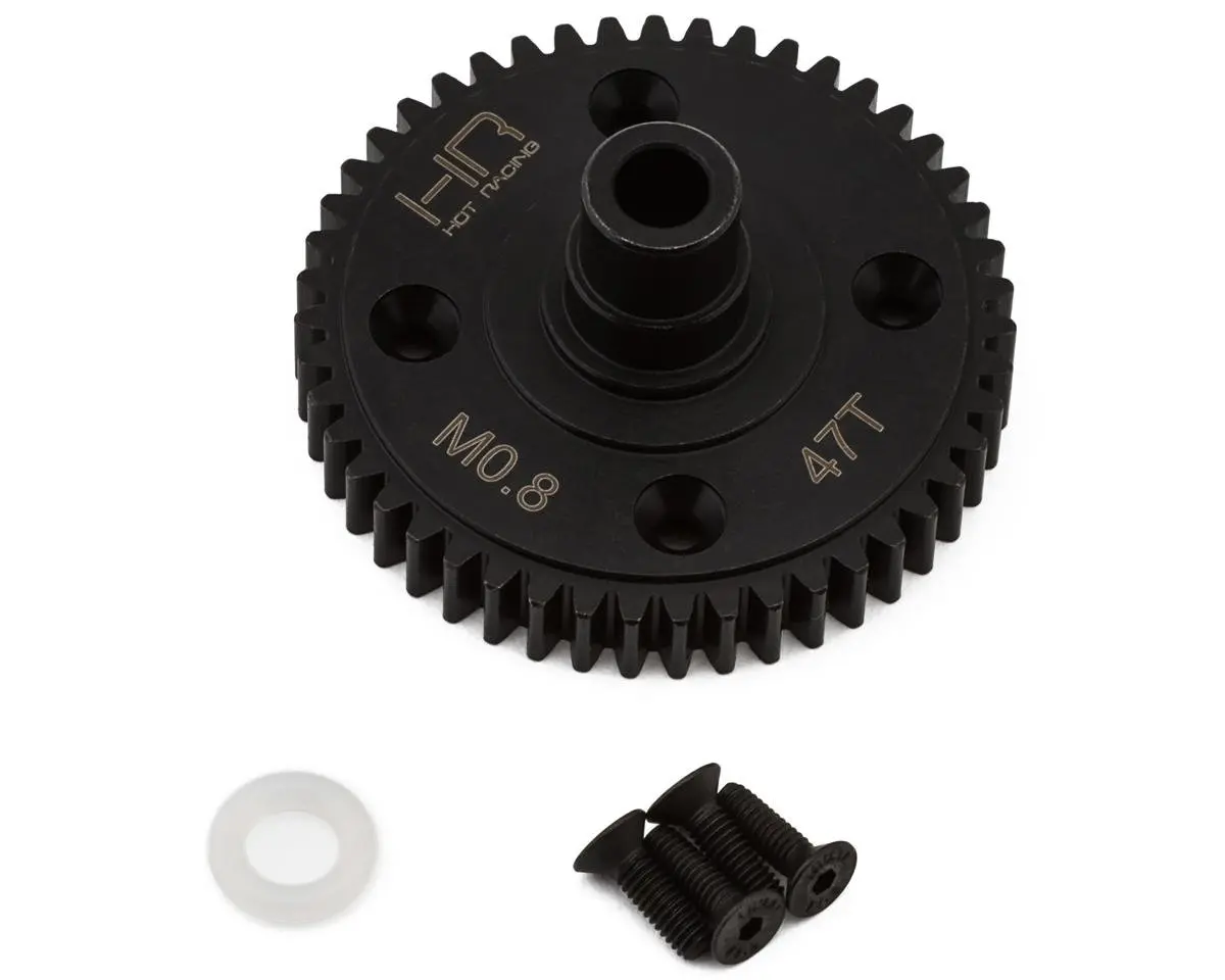 Hot Racing Mod 0.8 Steel Differential Spur Gear For Traxxas® Mini Maxx®/Xrt™ Hrammx38xg 1