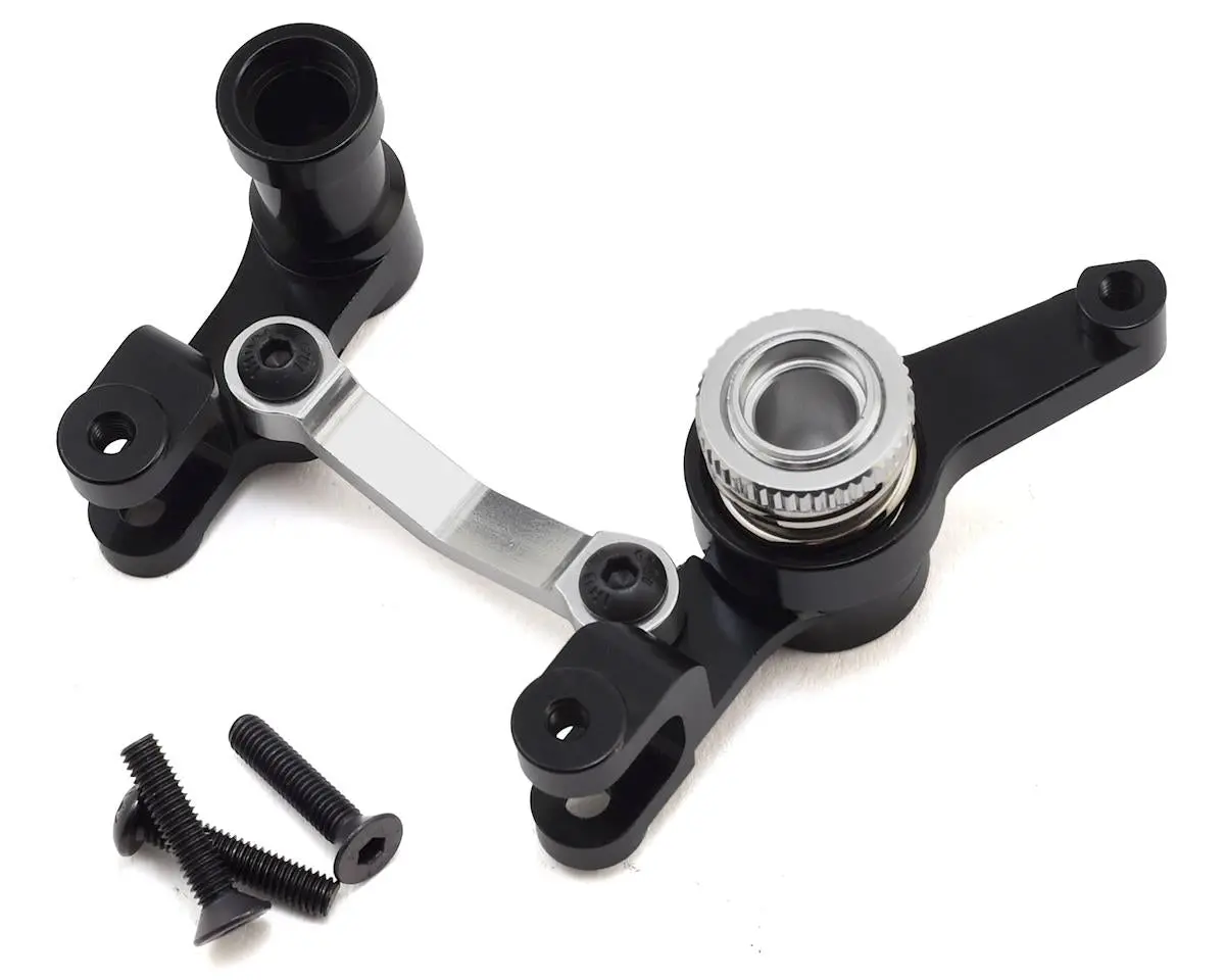 Hot Racing Traxxas Slash 4X4 Adjustable Steering Bellcrank & Servo Saver Hraslf4801 1