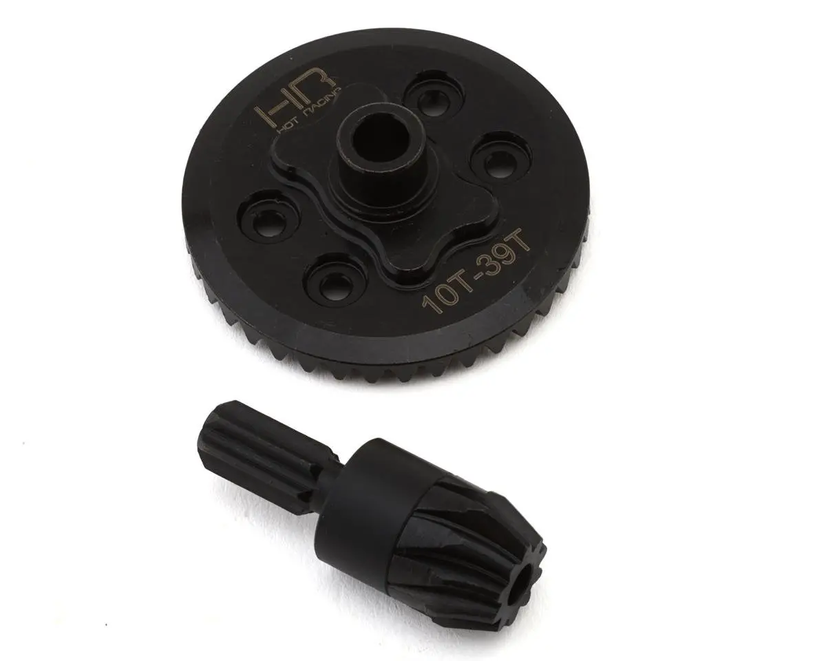Hot Racing Steel Helical Differential Ring & Pinion Gear Fits Traxxas® Mini Maxx® Smmx9390r 1
