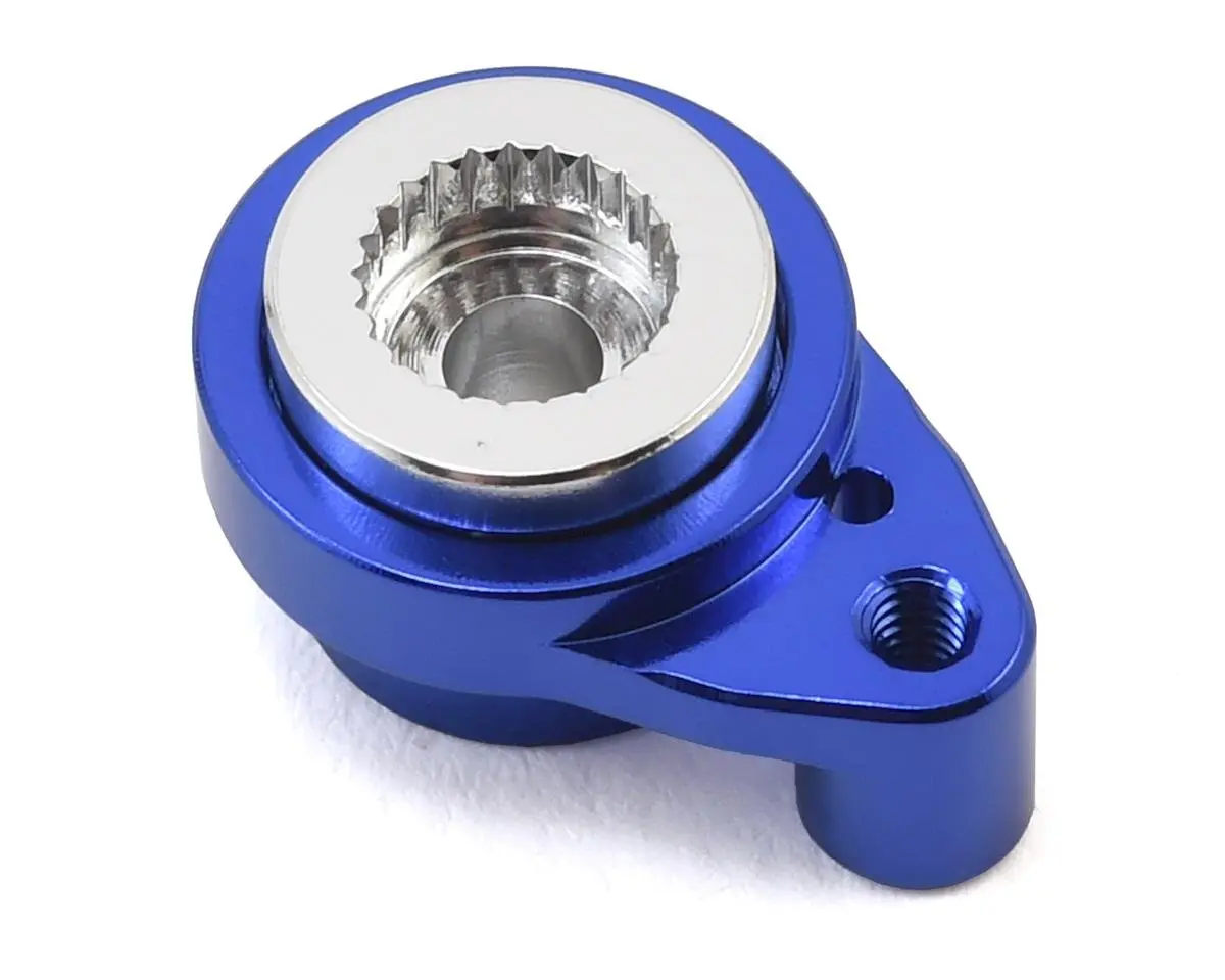 Hot Racing Traxxas Trx-4 Aluminum Control Link Servo Arm (Blue) Hratrxf24p06 1
