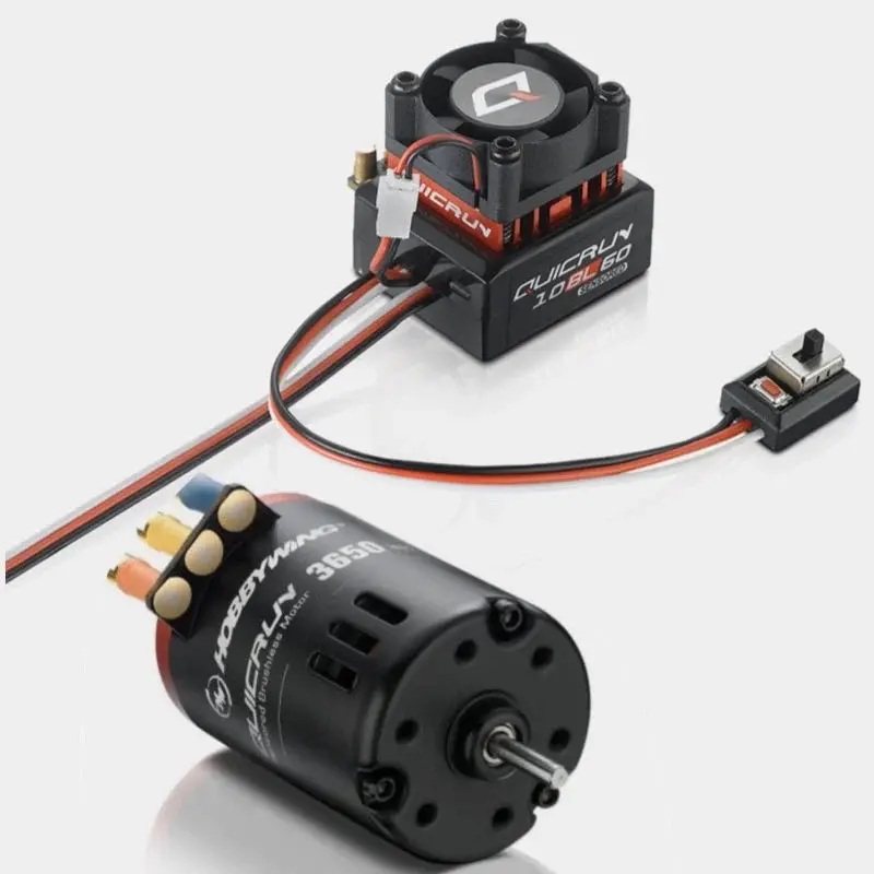 Quicrun 10Bl60 Sensored Esc + Qrc10sd G2 Motor Combo 1