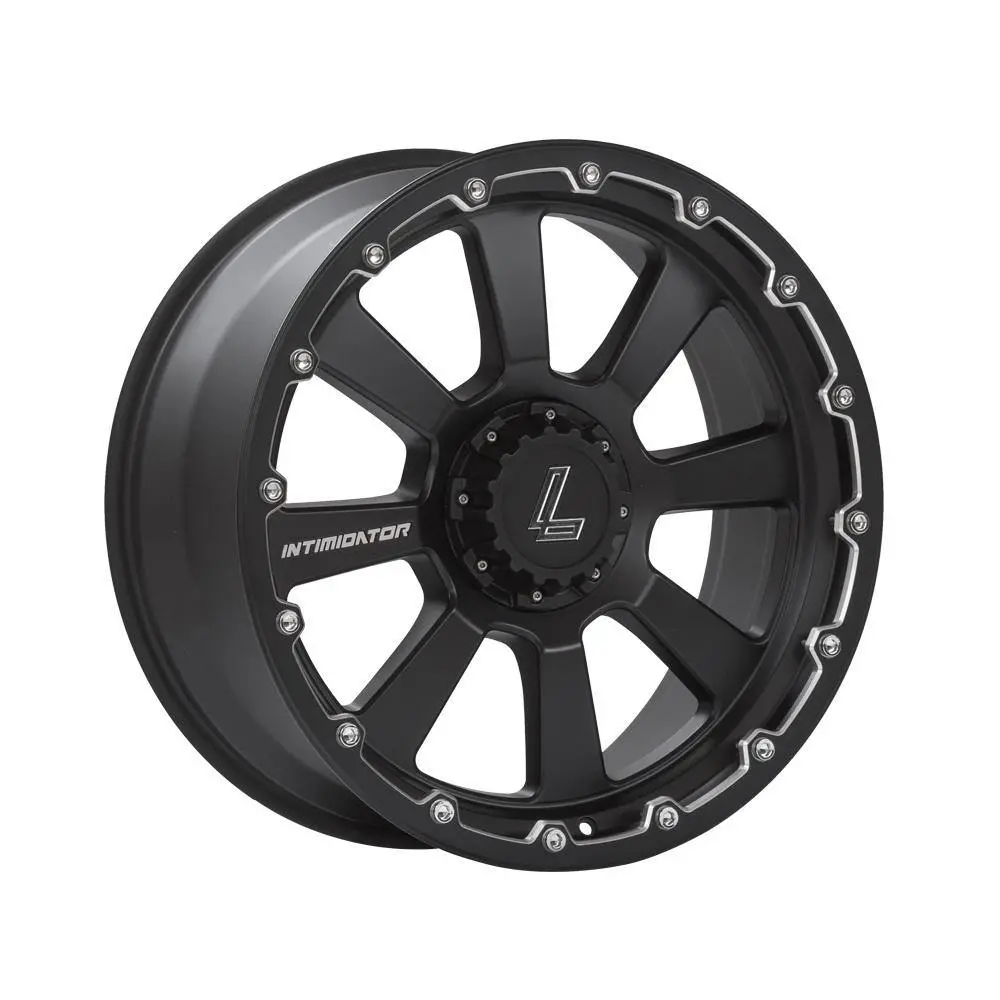 Lenso Intimidator 8 Matt Black & Chamfer 20*9,5 1