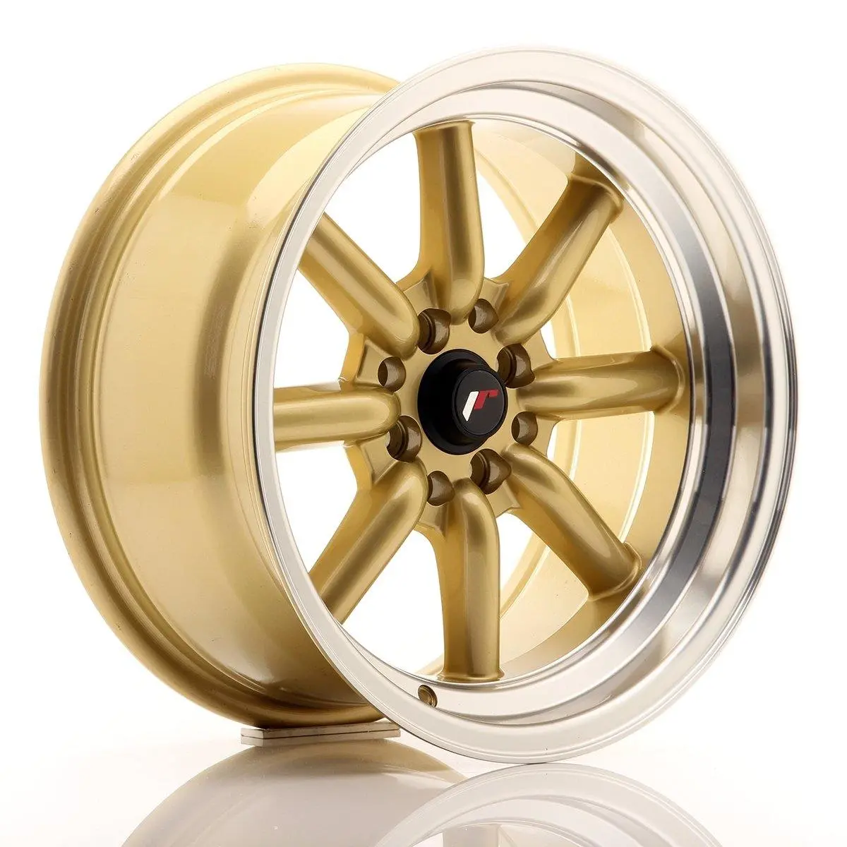 Japan Racing Wheels Jr19 Gold 16*8 1