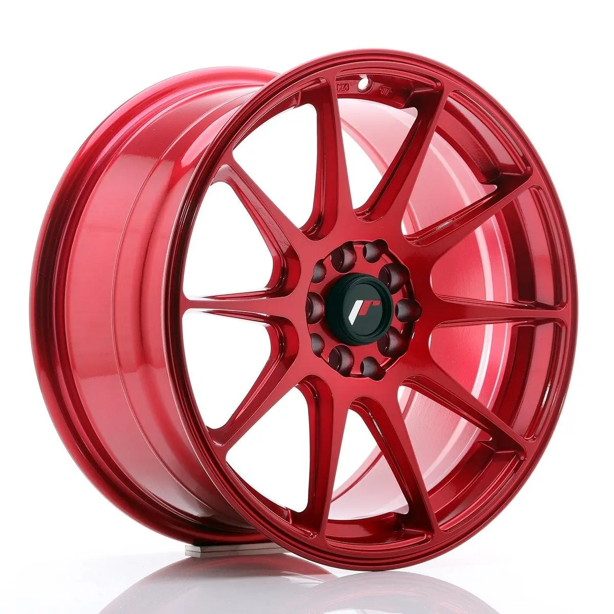 Japan Racing Wheels Jr11 Platinum Red 17*8.25 1