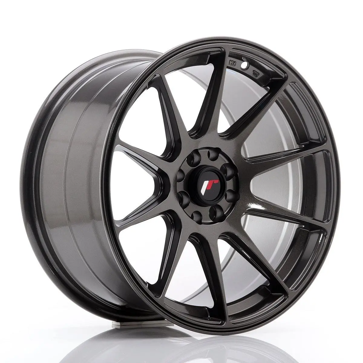 Japan Racing Wheels Jr11 Hyper Gray 17*9 1