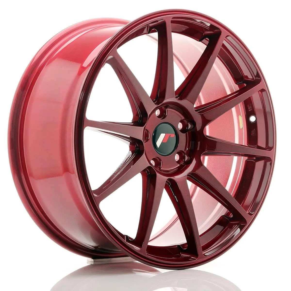 Japan Racing Wheels Jr11 Platinum Red 19*8.5 1