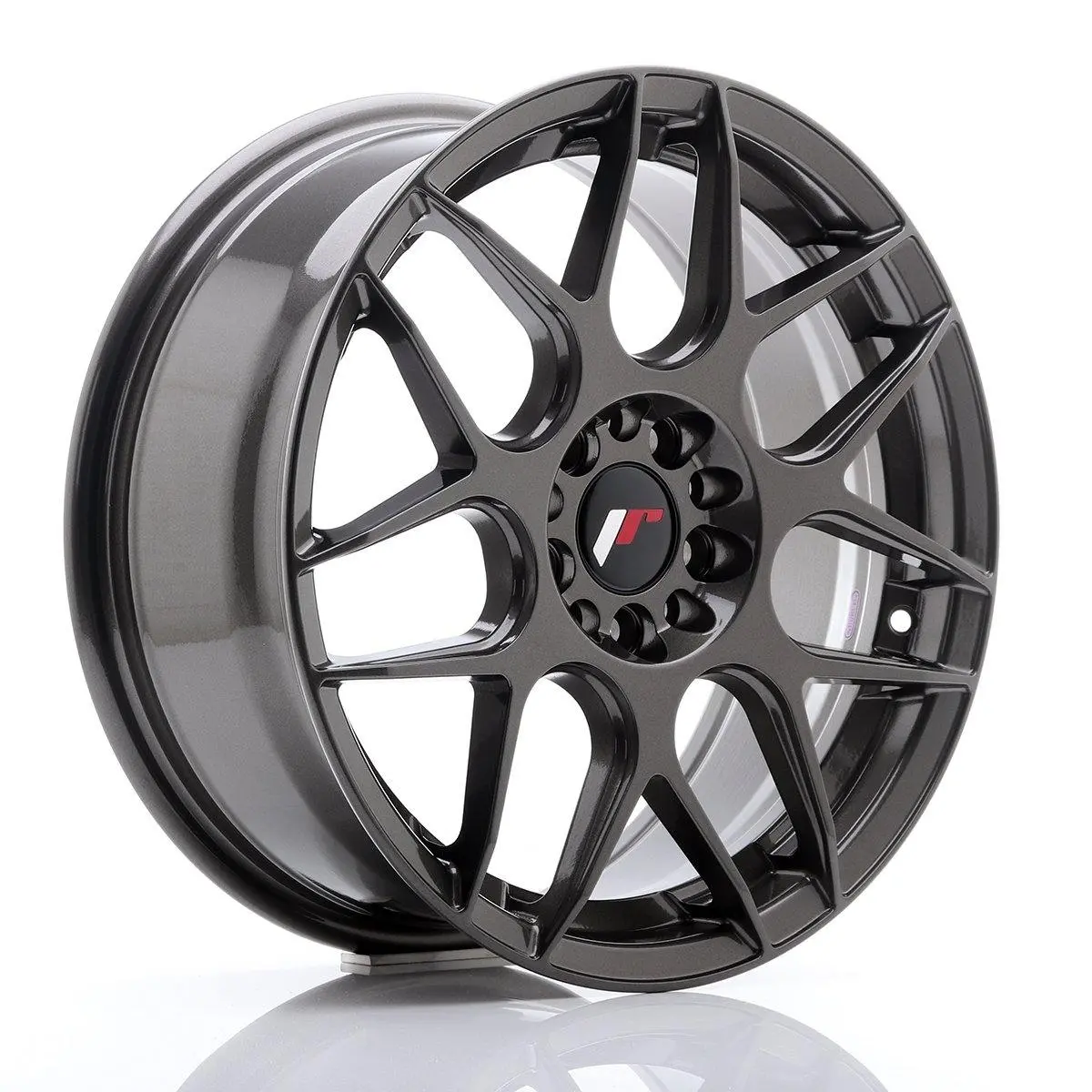 Japan Racing Wheels Jr18 Hyper Gray 17*7 1