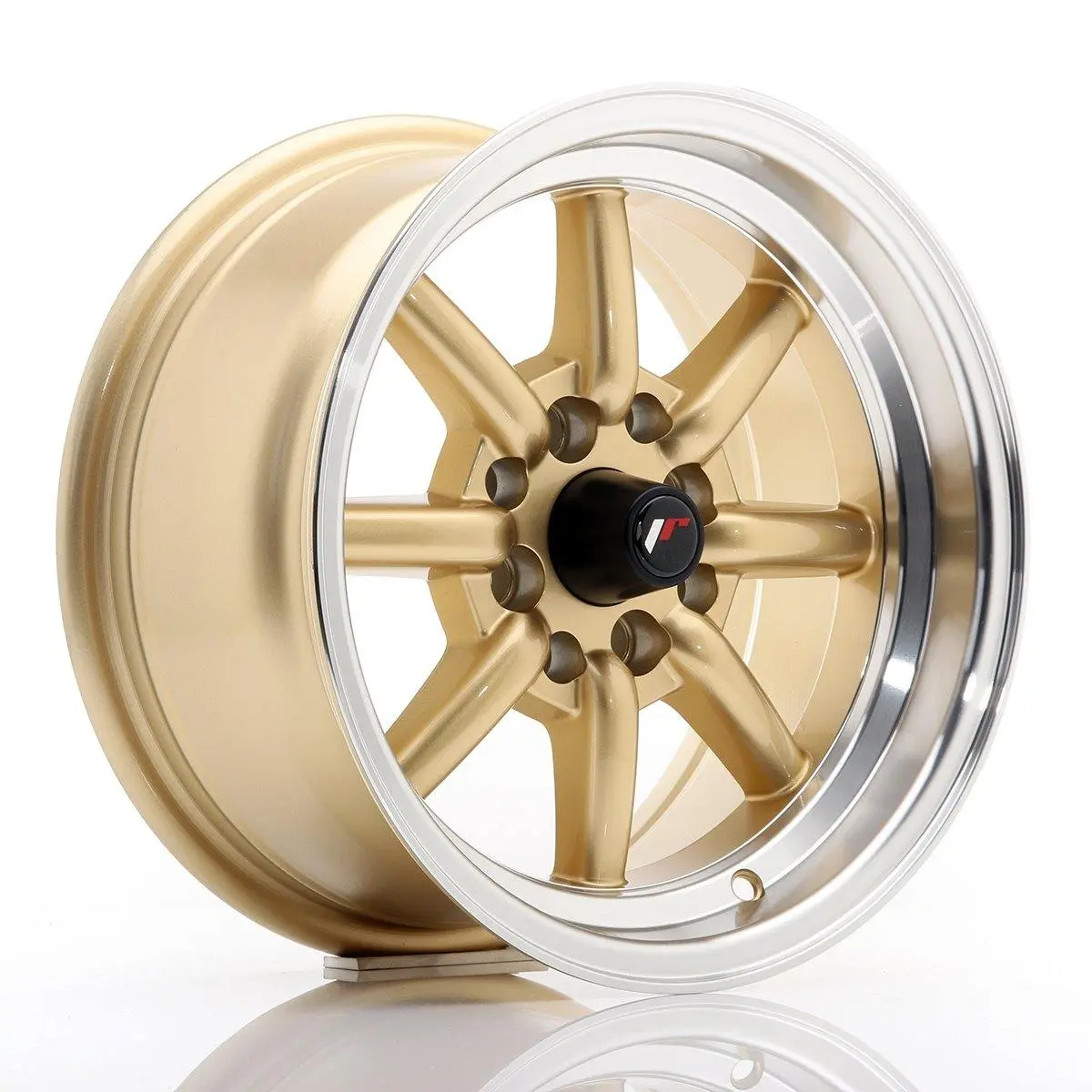Japan Racing Wheels Jr19 Gold Metal 14*7 1