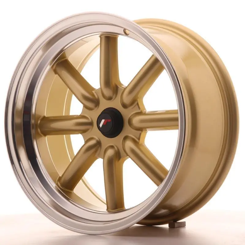 Japan Racing Wheels Jr19 Gold 17*8 1