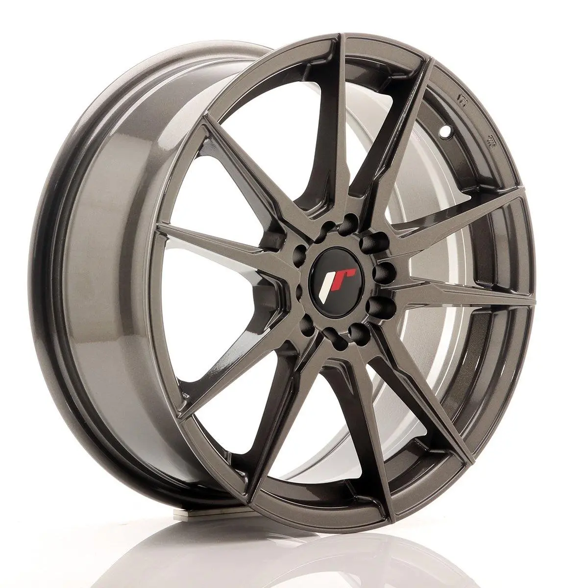 Japan Racing Wheels Jr21 Hyper Gray 17*7 1
