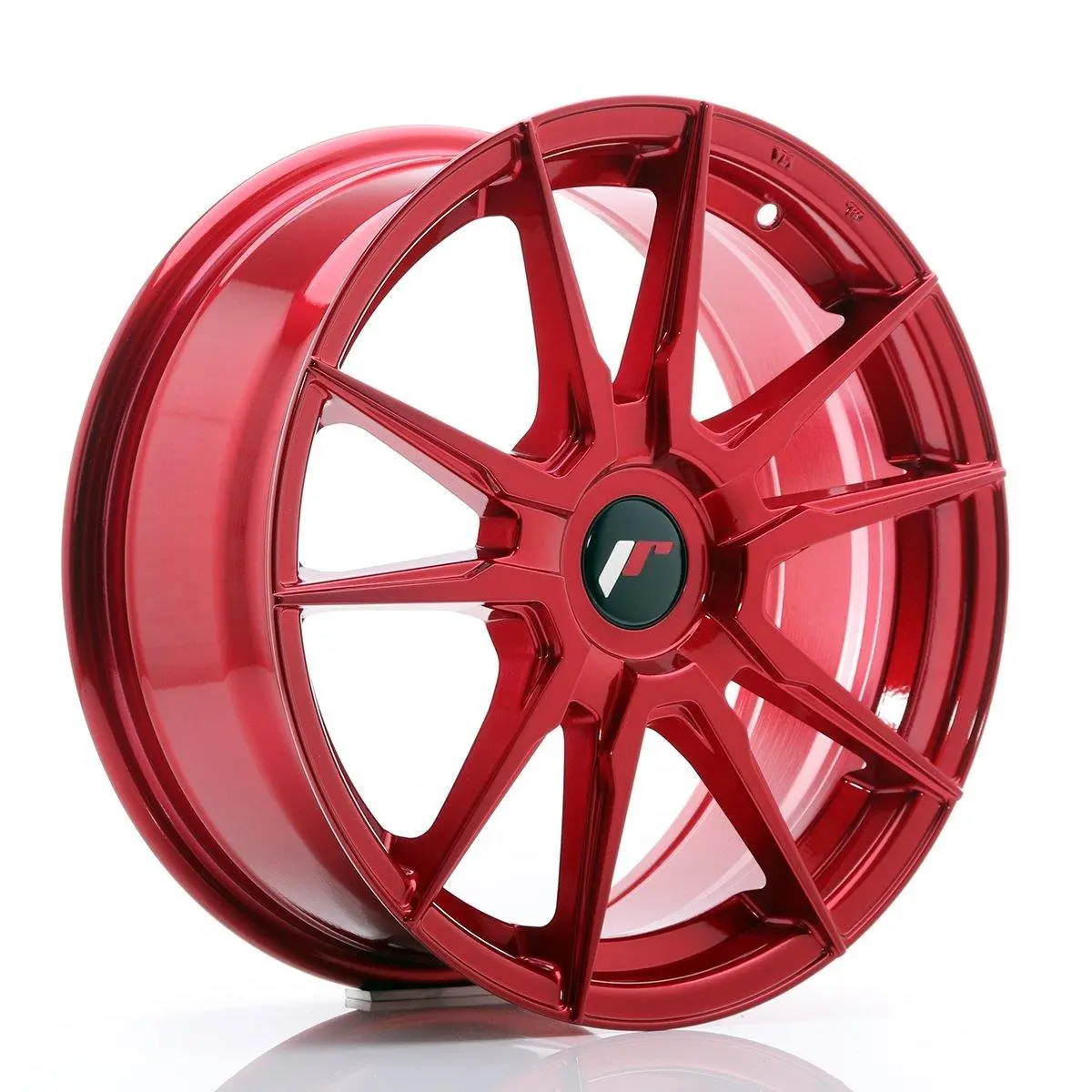 Japan Racing Wheels Jr21 Platinum Red 17*7 1