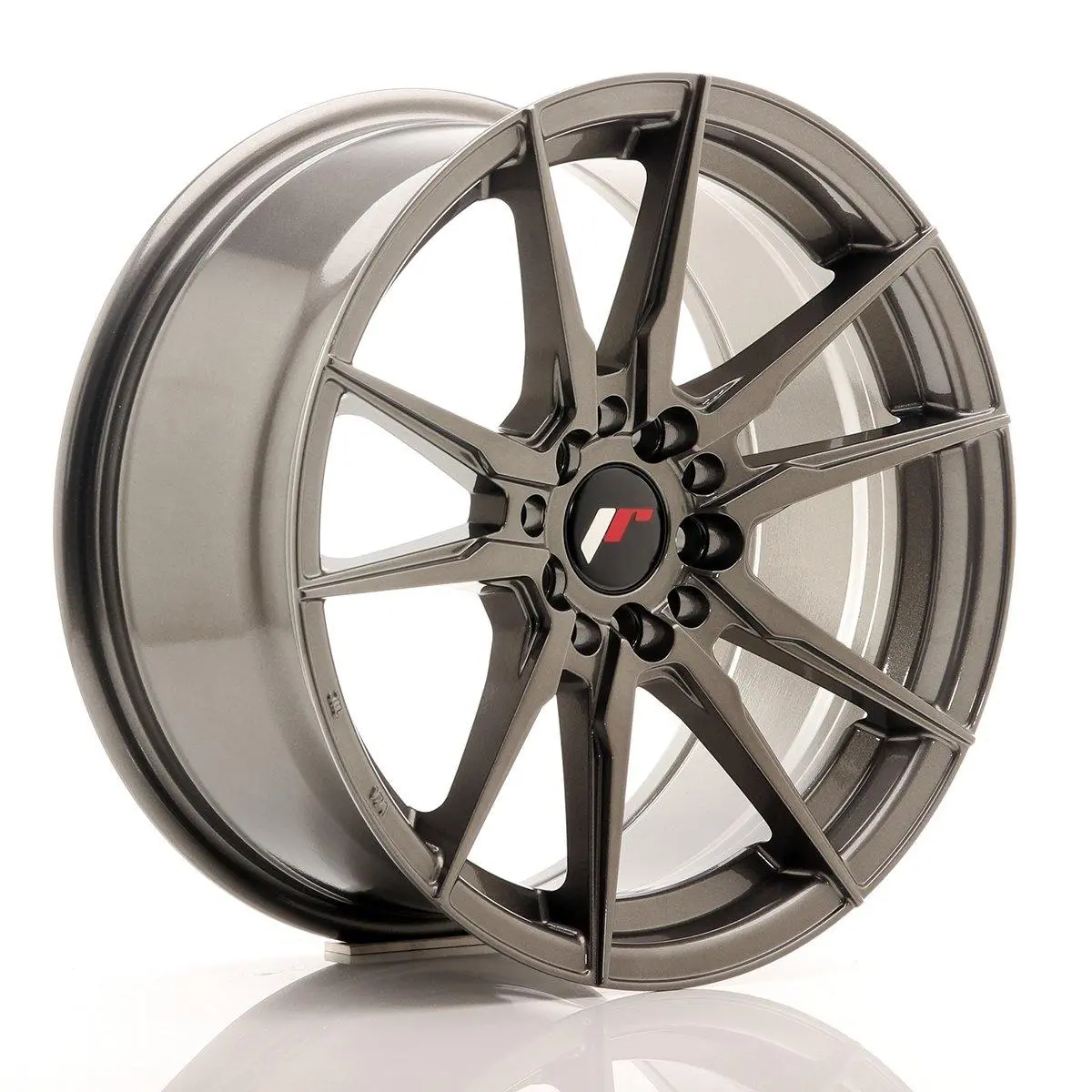 Japan Racing Wheels Jr21 Hyper Gray 17*8 1