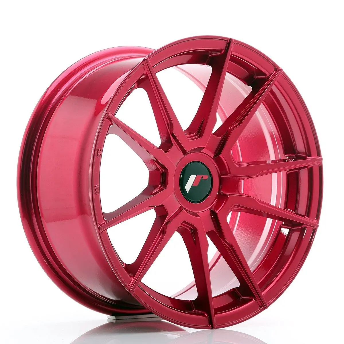Japan Racing Wheels Jr21 Platinum Red 17*8 1