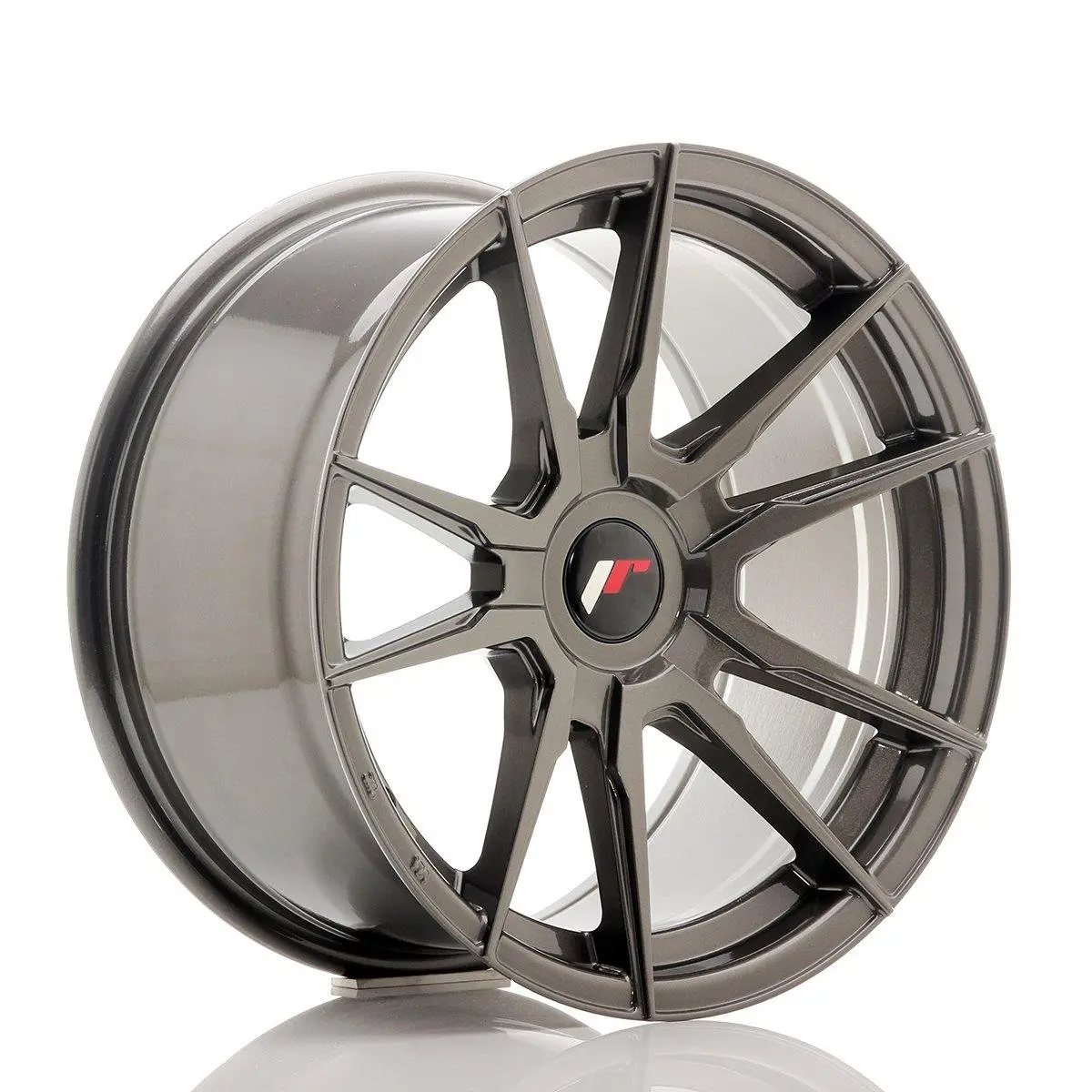 Japan Racing Wheels Jr21 Hyper Gray 17*9 1