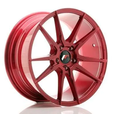 Japan Racing Wheels Jr21 Platinum Red 18*8.5 1