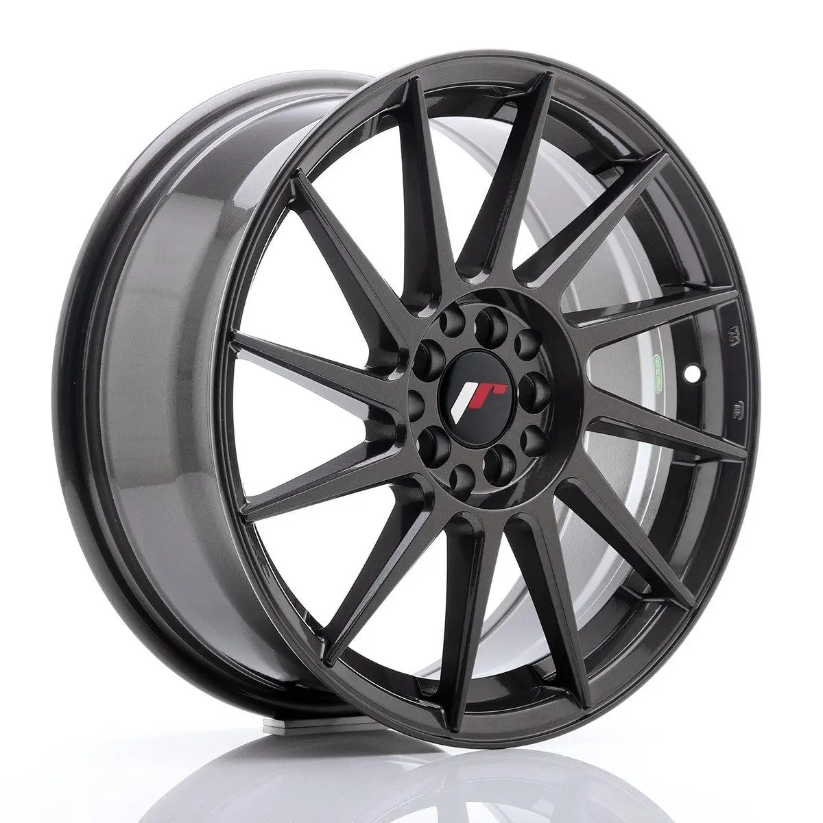 Japan Racing Wheels Jr22 Hyper Gray 17*7 1