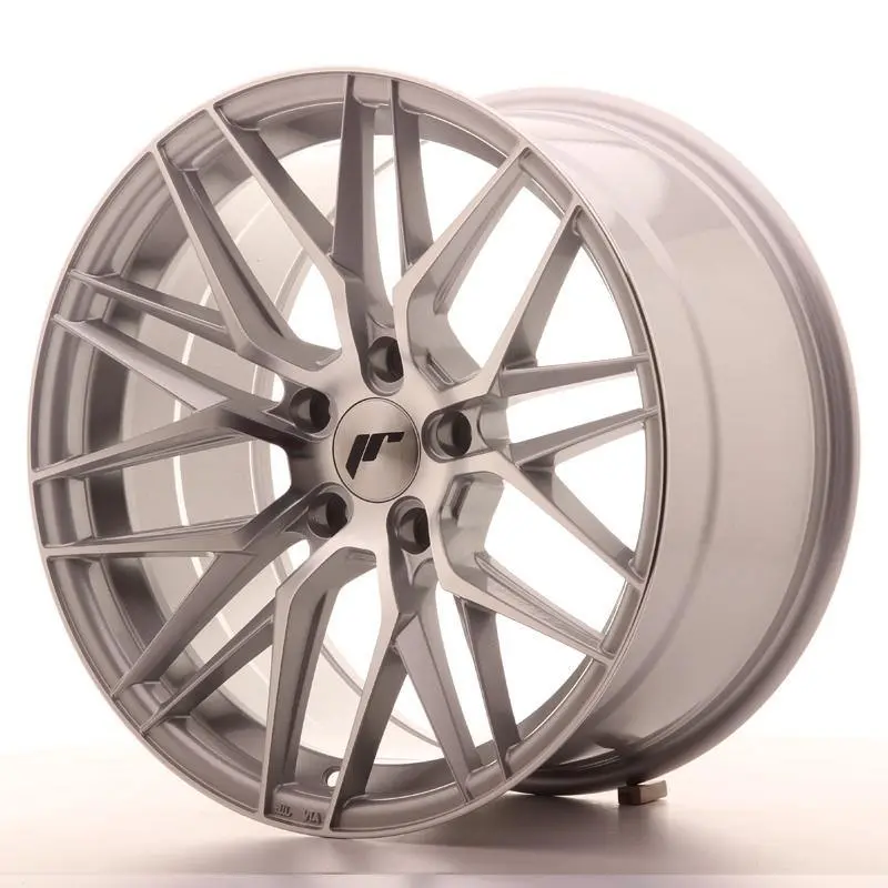 Japan Racing Wheels Jr28 Silver Machined Face 18*9.5 1