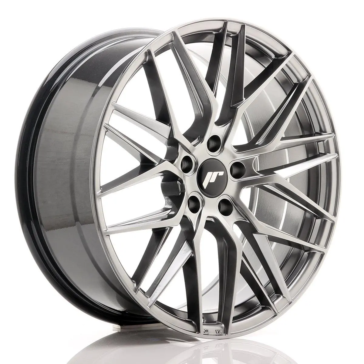 Japan Racing Wheels Jr28 Hyper Black 20*8.5 1