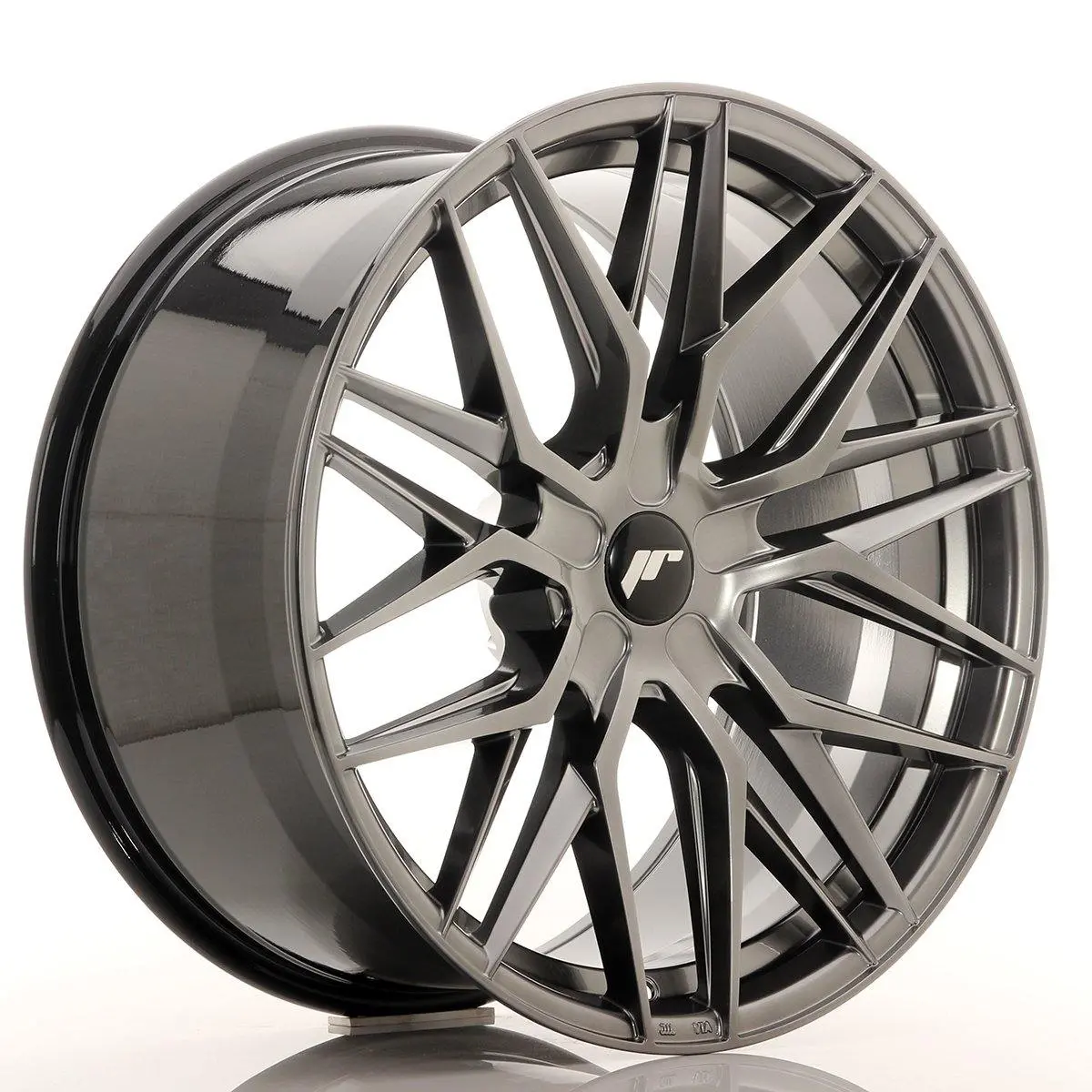 Japan Racing Wheels Jr28 Blank Hyper Black 21*10.5 1