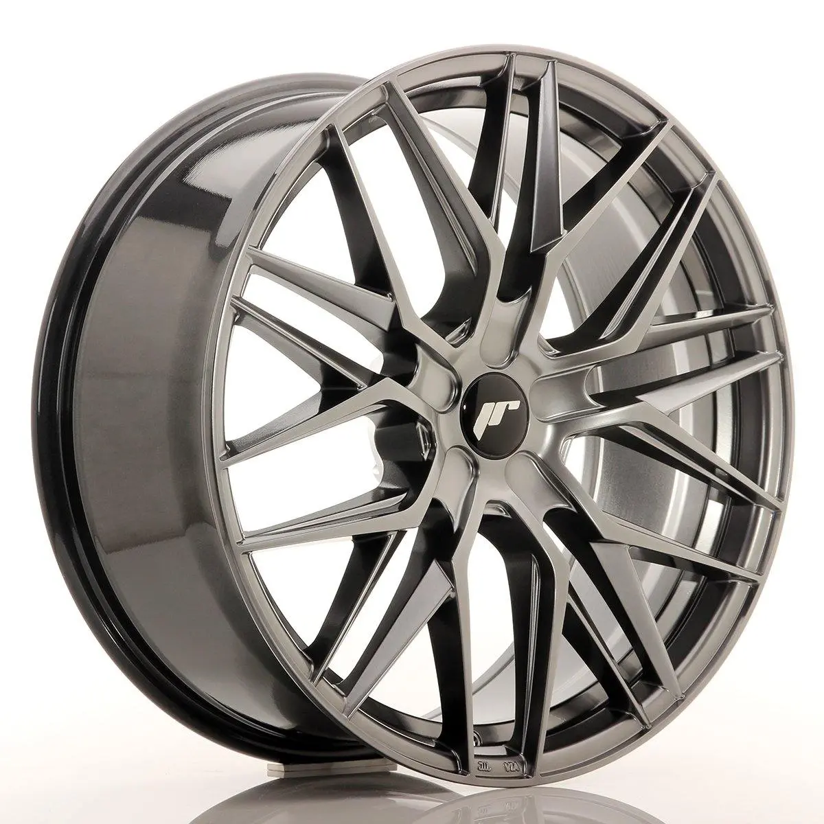 Japan Racing Wheels Jr28 Blank Hyper Black 21*9 1