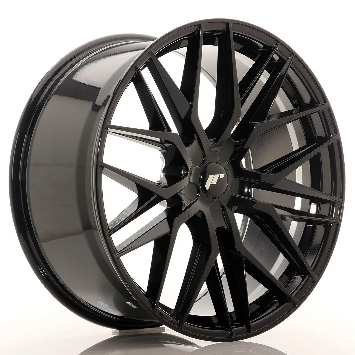 Japan Racing Wheels Jr28 Blank Gloss Black 22*10.5 1