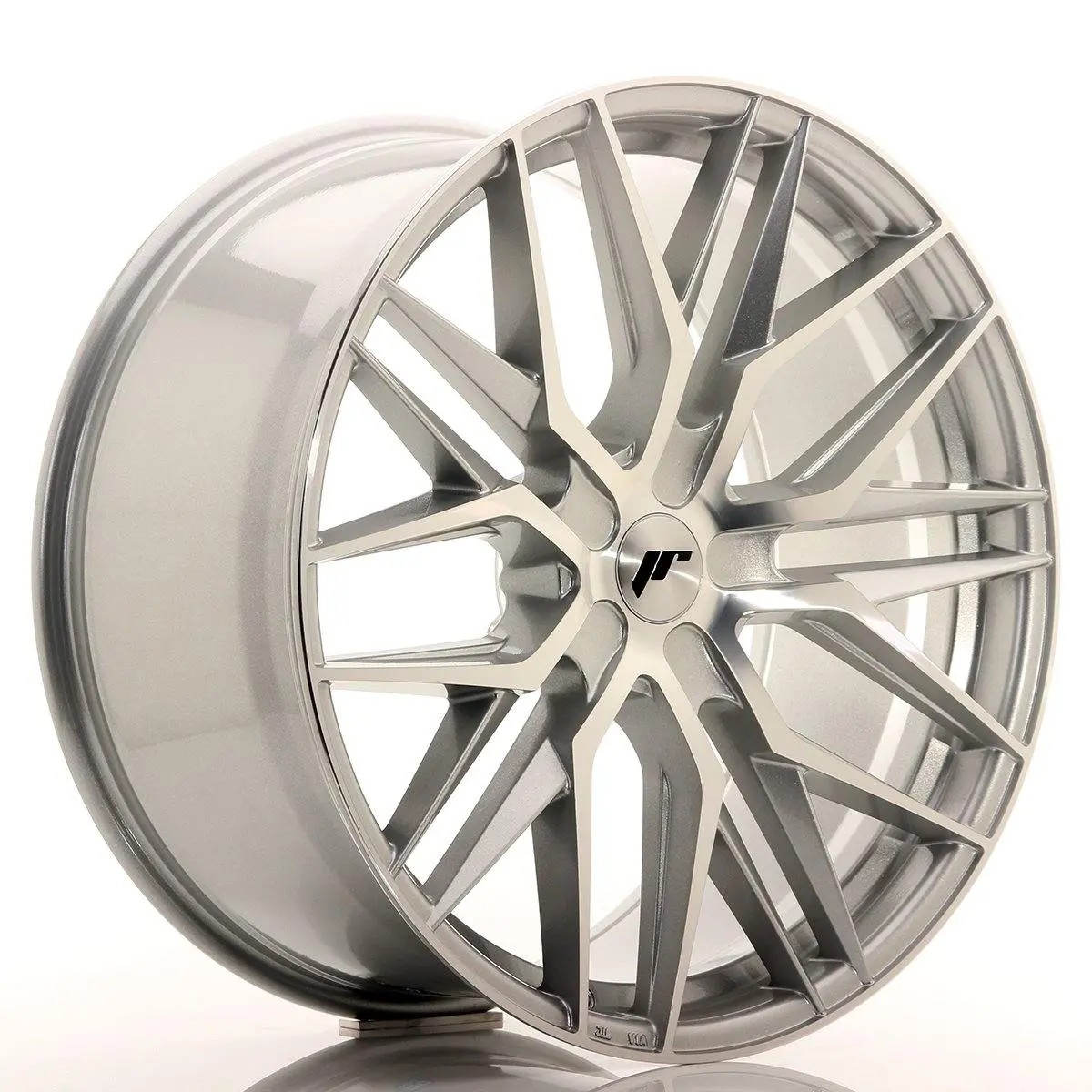 Japan Racing Wheels Jr28 Silver Machined Face 22*10.5 1