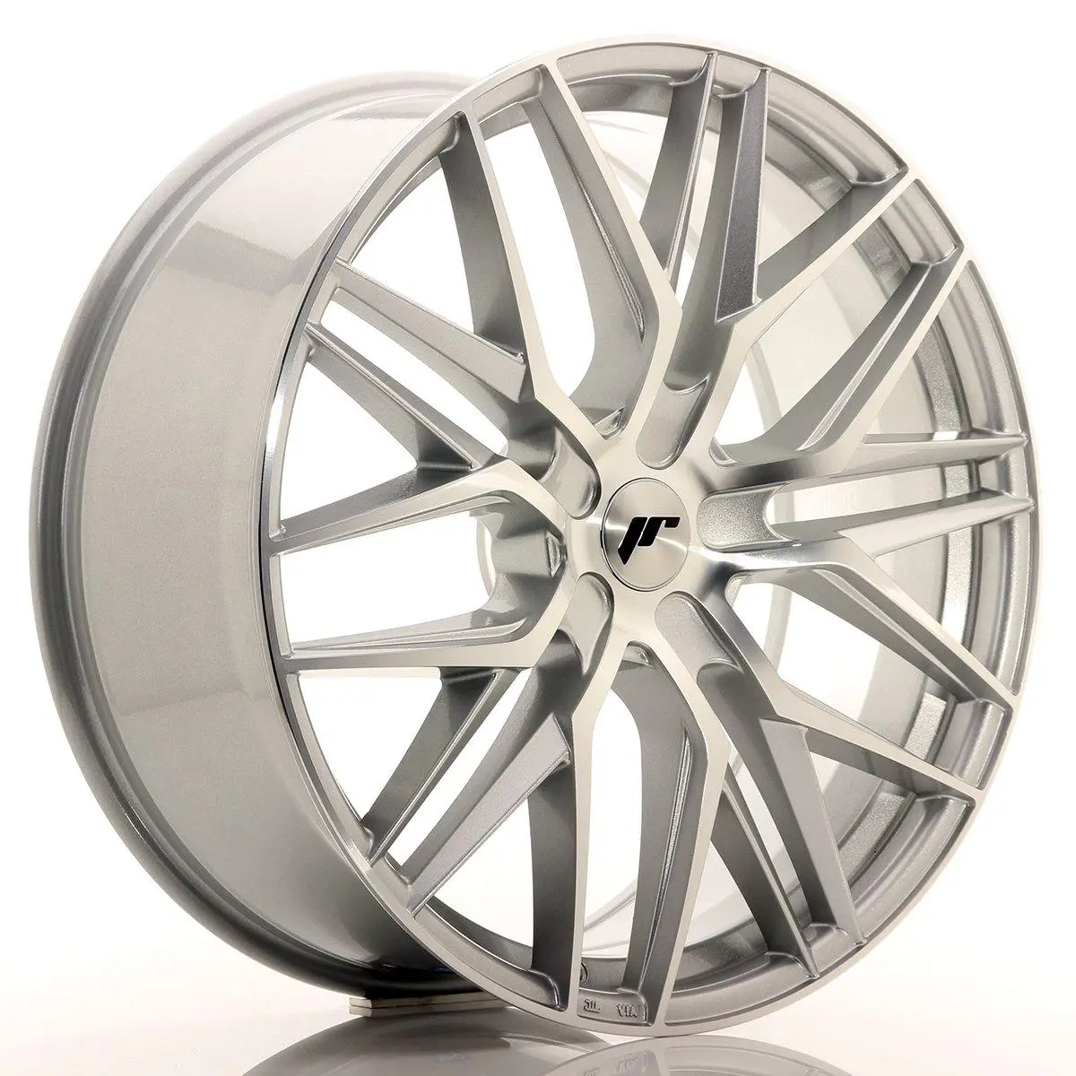 Japan Racing Wheels Jr28 Silver Machined Face 22*9 1