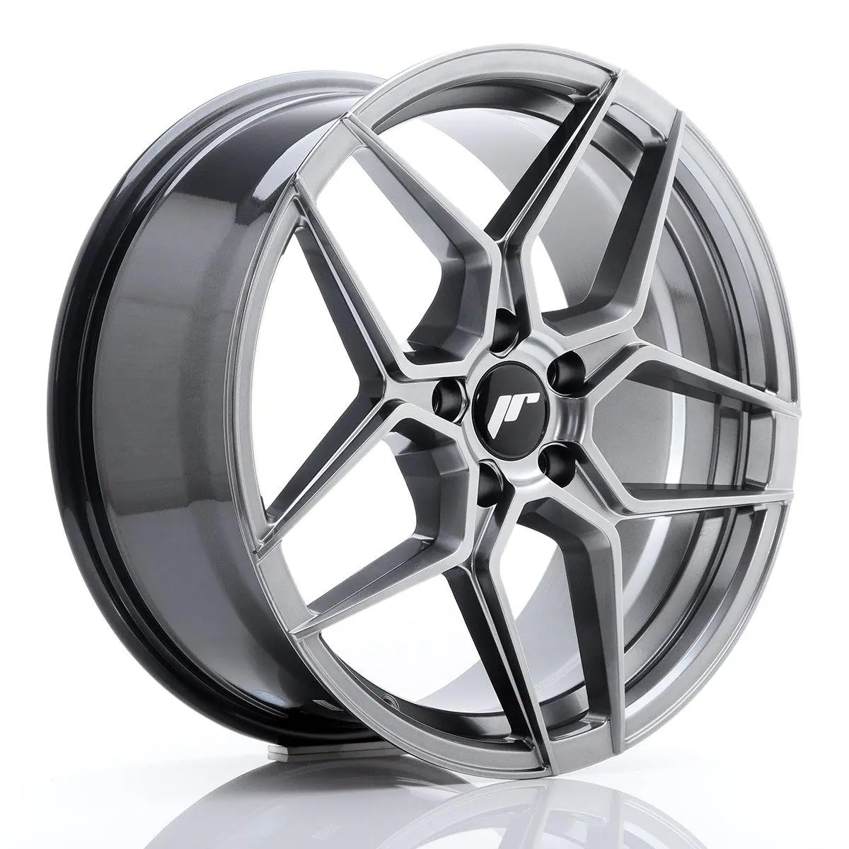Japan Racing Wheels Jr34 Hyper Black 18*8 1