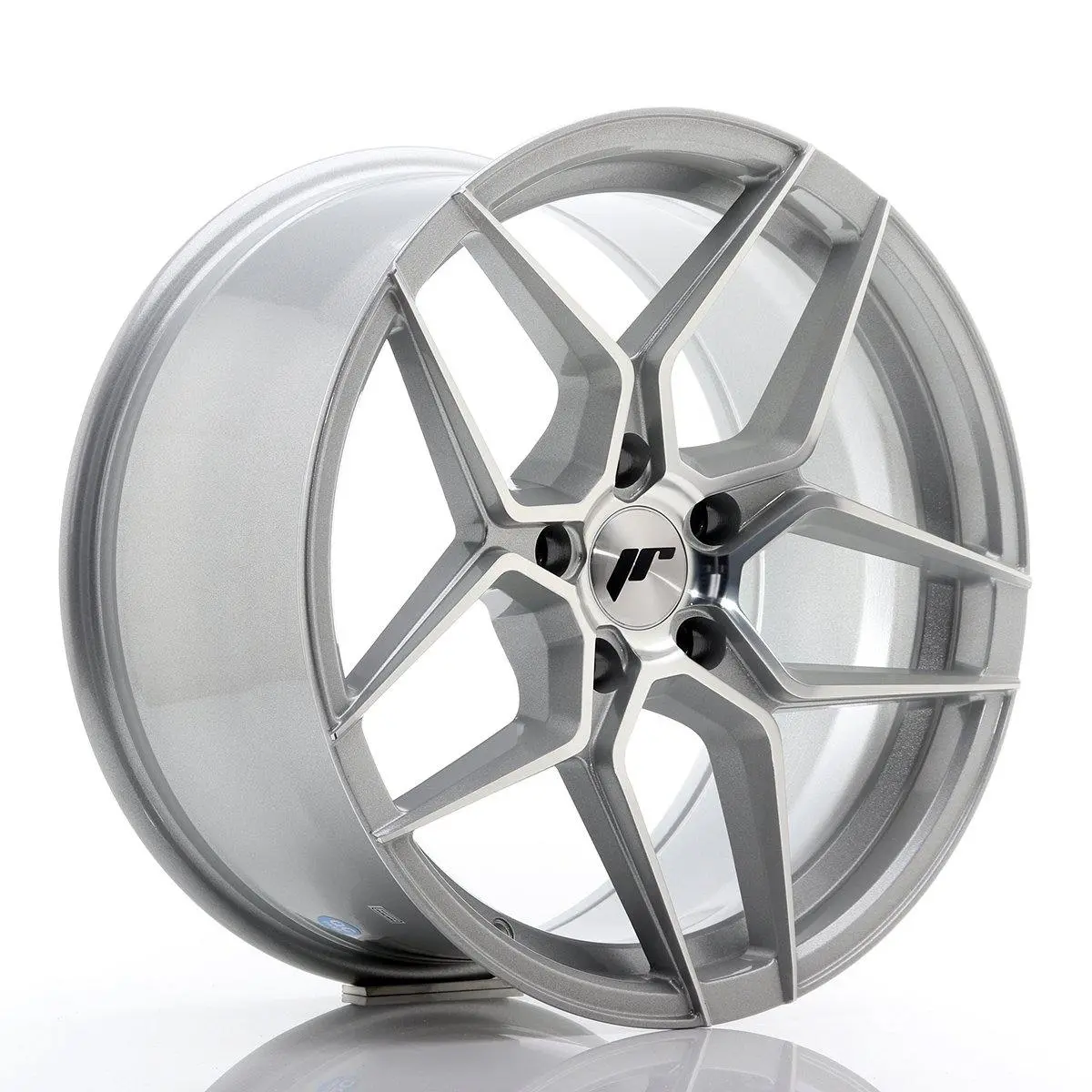 Japan Racing Wheels Jr34 Silver Machined 18*9 1