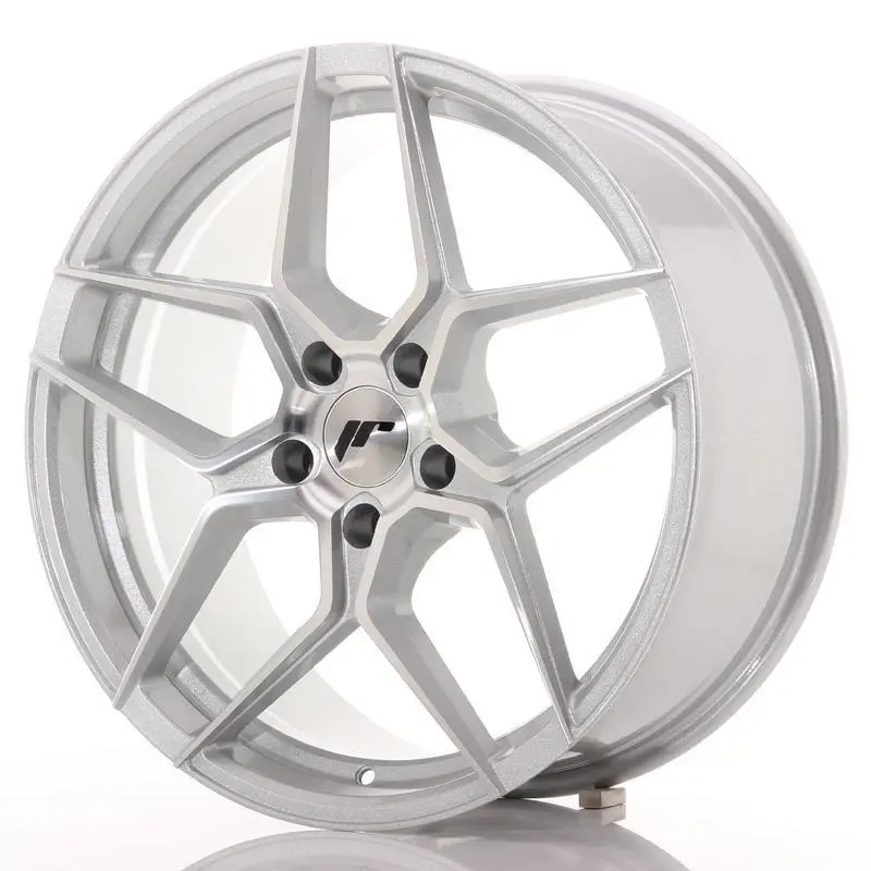 Japan Racing Wheels Jr34 Silver Machined 19*8.5 1