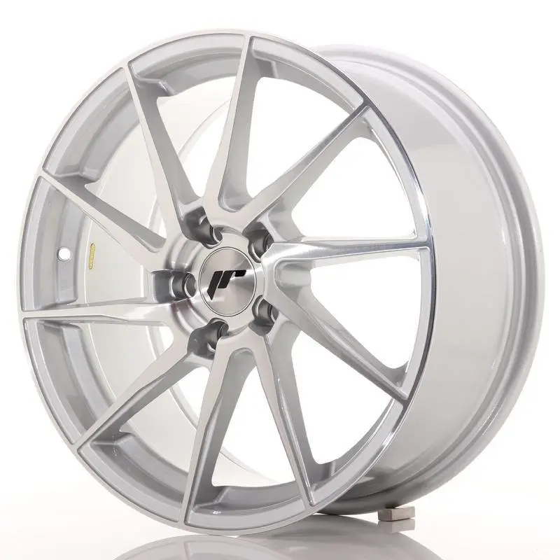 Japan Racing Wheels Jr36 Silver Brushed Face 18*8 1