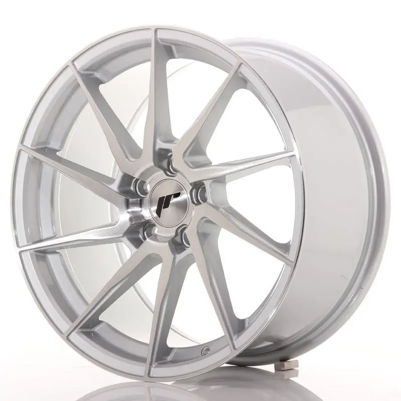 Japan Racing Wheels Jr36 Silver Brushed Machined 18*9 1