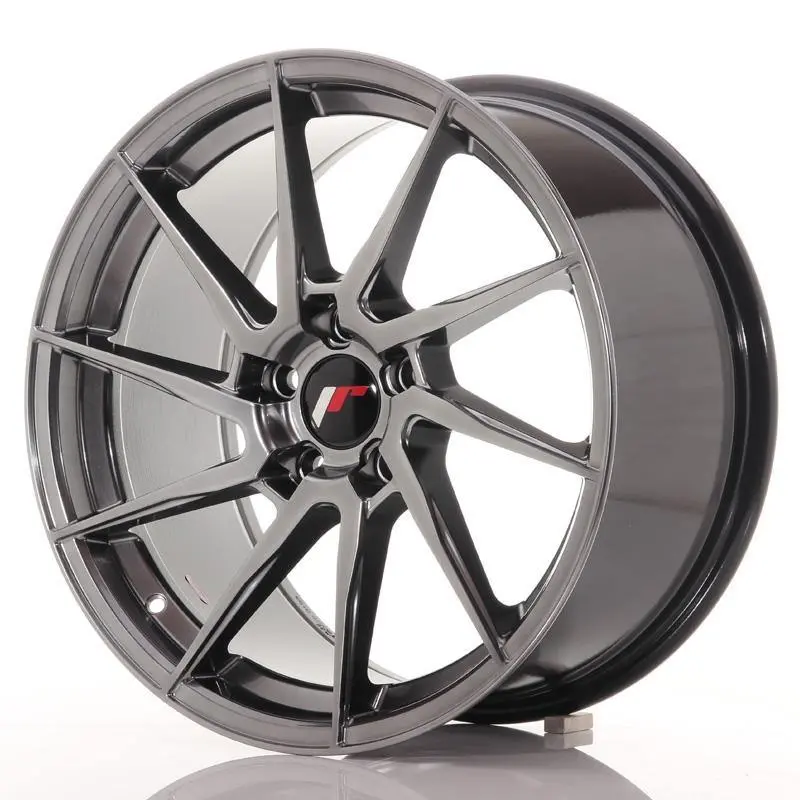 Japan Racing Wheels Jr36 Hyper Black 18*9 1